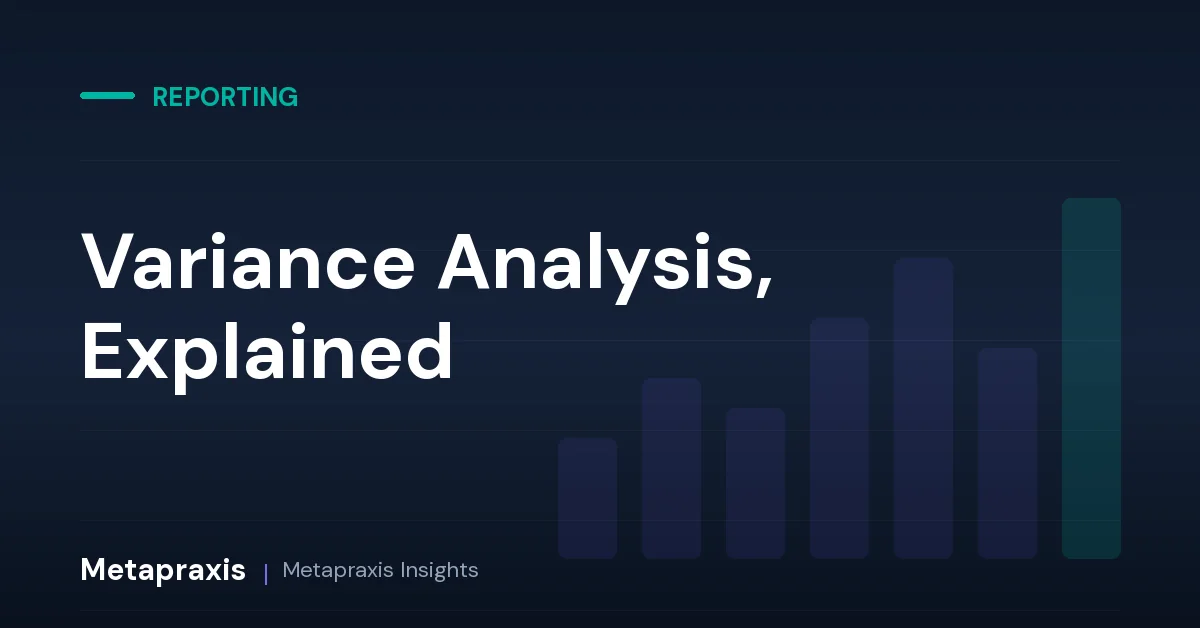 Variance Analysis, Explained